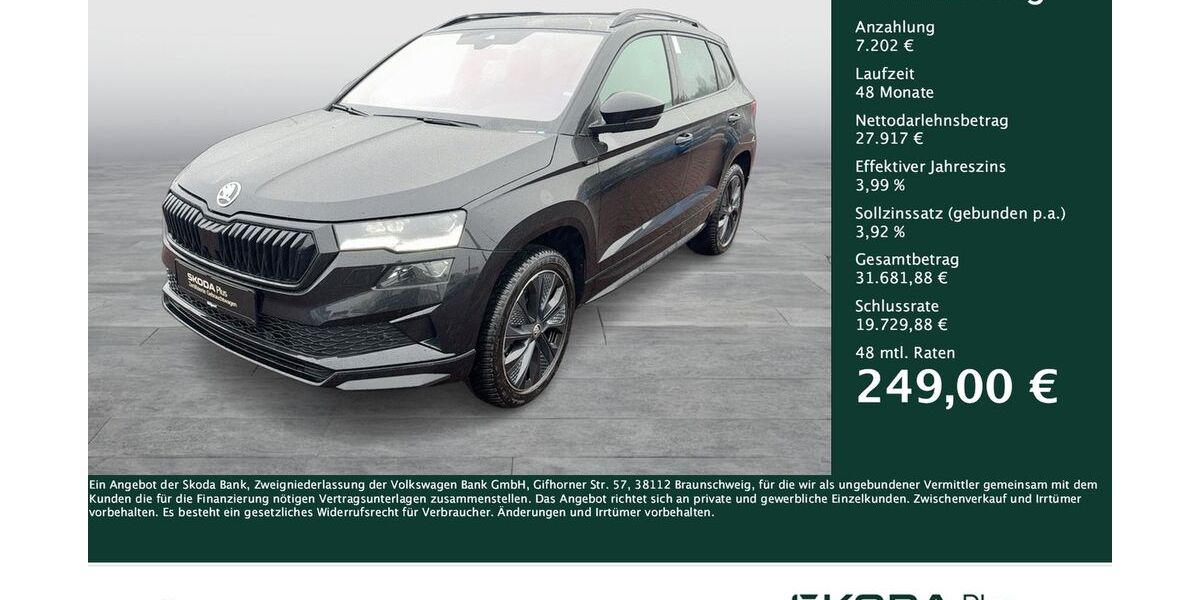 Skoda Karoq 23.195 km 34.933 &euro; Dortmund 44309