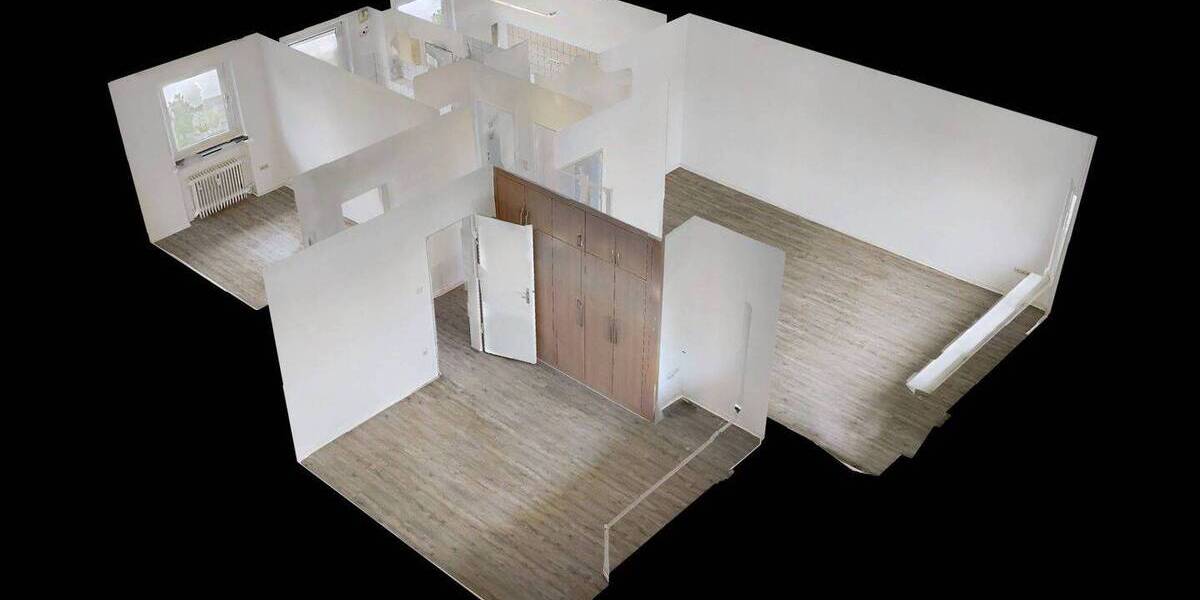 Etagenwohnung Paderborn Sennelager - 3 Zimmer, 70 m&sup2;, 589&euro; | Angebot:26929270