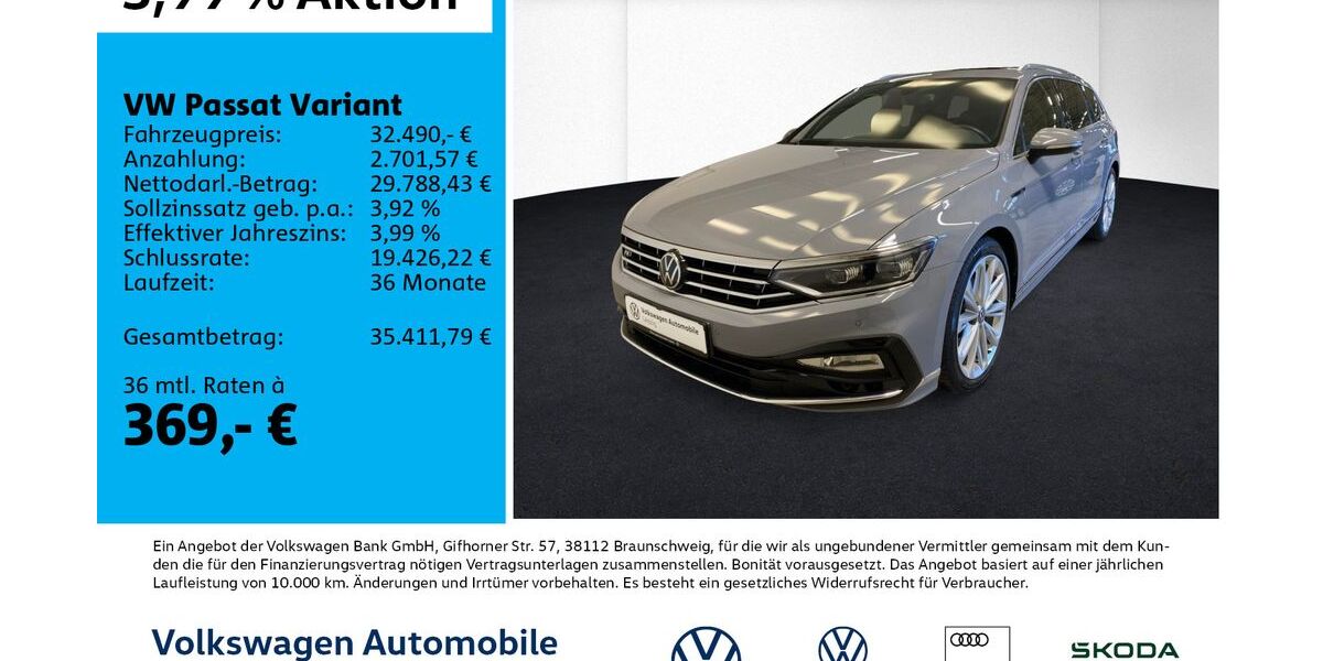 VW Passat 43.846 km 31.990 &euro; Leipzig 04178