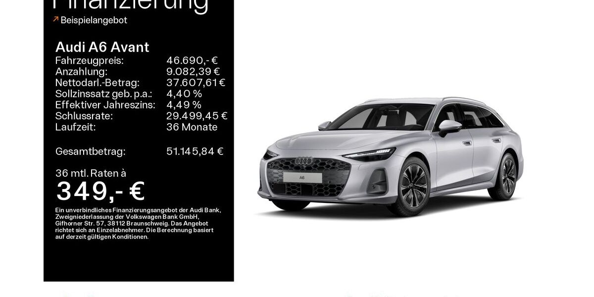 Audi A6 29.258 km 46.690 &euro; Hofheim 65719