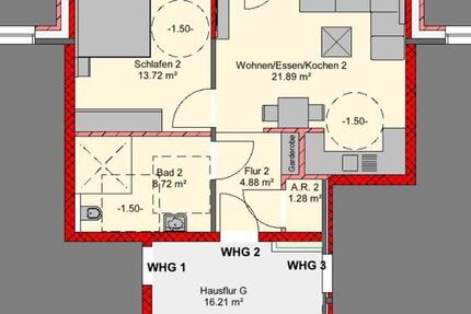 kleine Wohnung in Freren zu vermieten (WHG 2) 2 zimmer