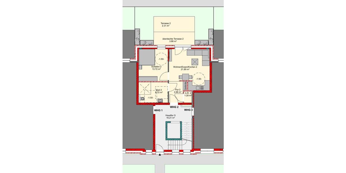 kleine Wohnung in Freren zu vermieten (WHG 2) 2 zimmer