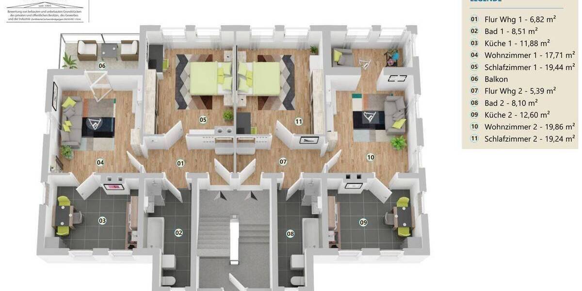 Mehrfamilienhaus, Wohnhaus Waldheim Massanei - 1 Zimmer, 355 m&sup2;, 260.000&euro; | Angebot:26016510