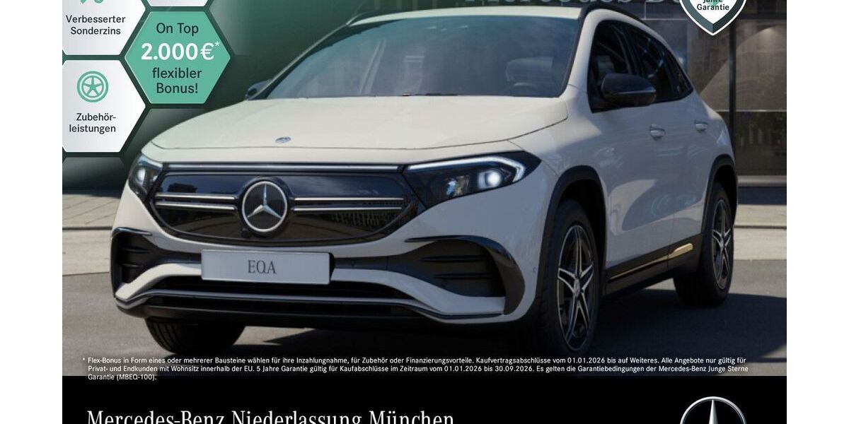 Mercedes-Benz EQA 20.559 km 36.890 &euro; München 80636