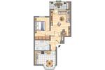 Etagenwohnung Bochum Altenbochum - 2 Zimmer, 61 m&sup2;, 333&euro; | Angebot:26661739