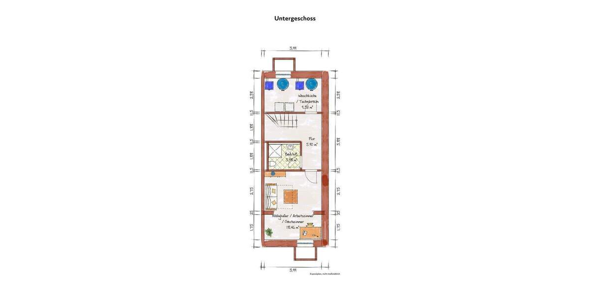Reihenmittelhaus München Untergiesing-Harlaching - 5 Zimmer, 117 m&sup2;, 2.900&euro; | Angebot:24937018