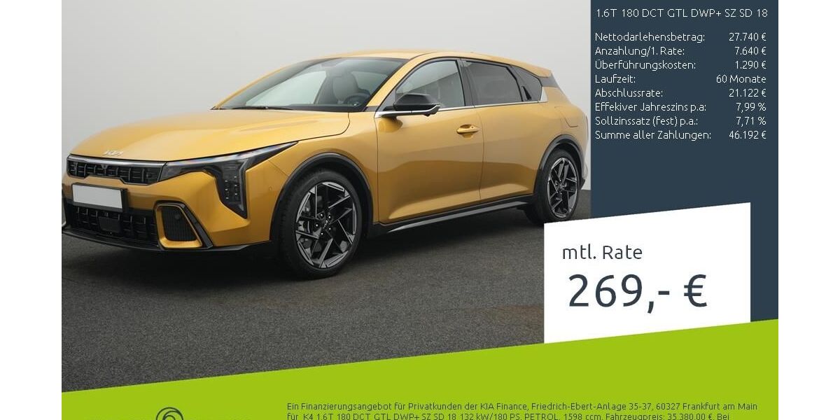 Kia K4 6.900 km 33.880 &euro; Borken 46325