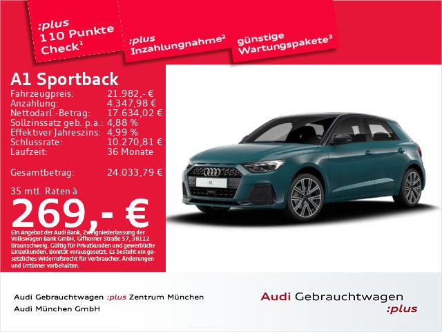 Audi A1 52.141 km 21.982 € Eching 85386