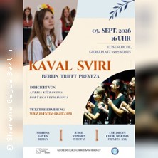 Kaval Sviri - Junge Stimmen Europas 05.09.2026 Luisenkirche