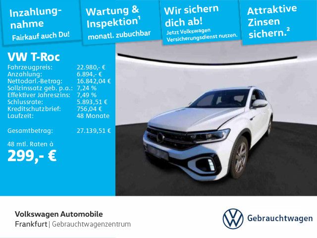 VW T-Roc 30.276 km 22.980 € Frankfurt 60326
