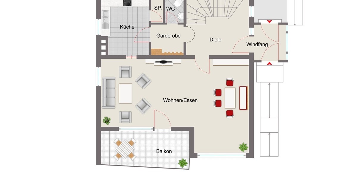 Wohnen über den Dächern Himmelsthürs - Einfamilienhaus Hildesheim Himmelsthür | Angebot:26366906