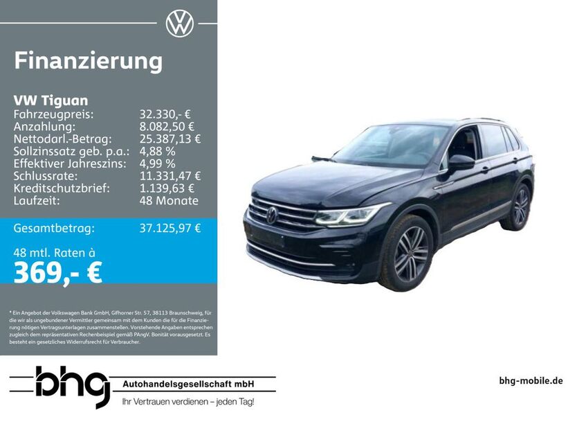VW Tiguan 50.327 km 32.330 € Kehl 77694