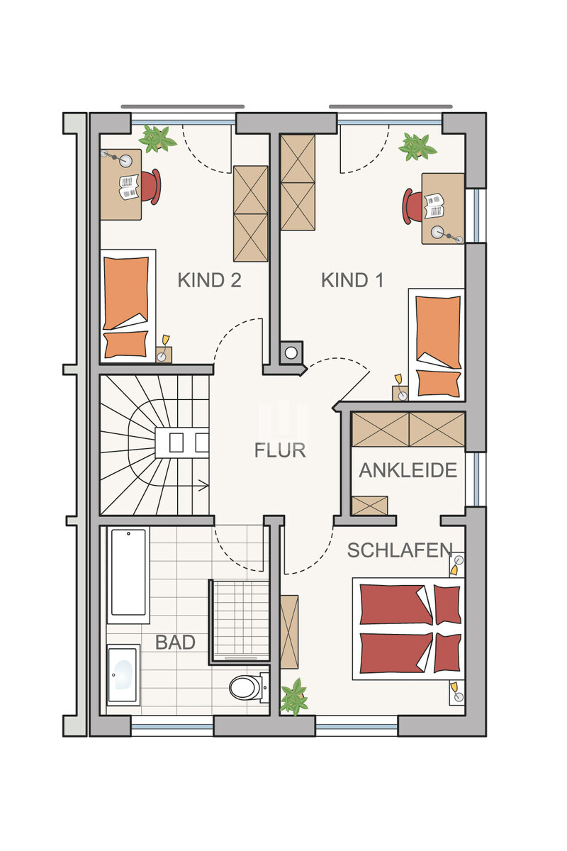 WINDISCH - Hochwertige Doppelhaushälfte mit guter Raumaufteilung im Rohbau - provisionsfrei! 5 zimmer