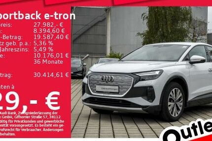 Audi Q4 e-tron 84.344 km 27.982 &euro; München 80935