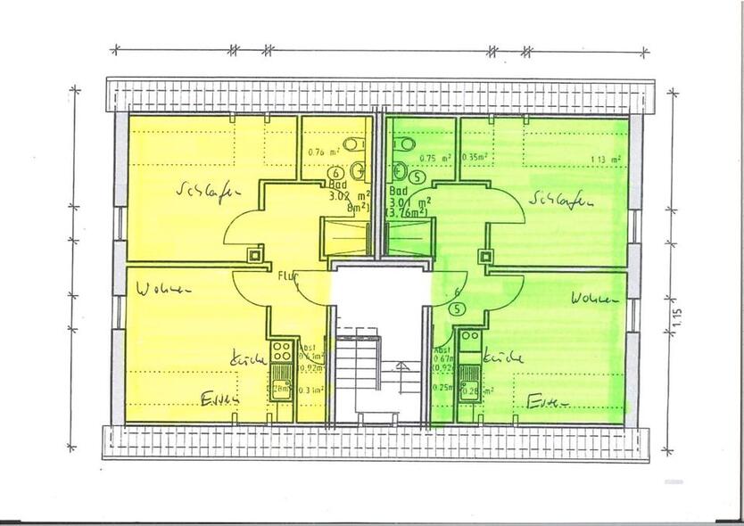 Möblierte 2-Zimmer Wohnung 680 € Warmmiete