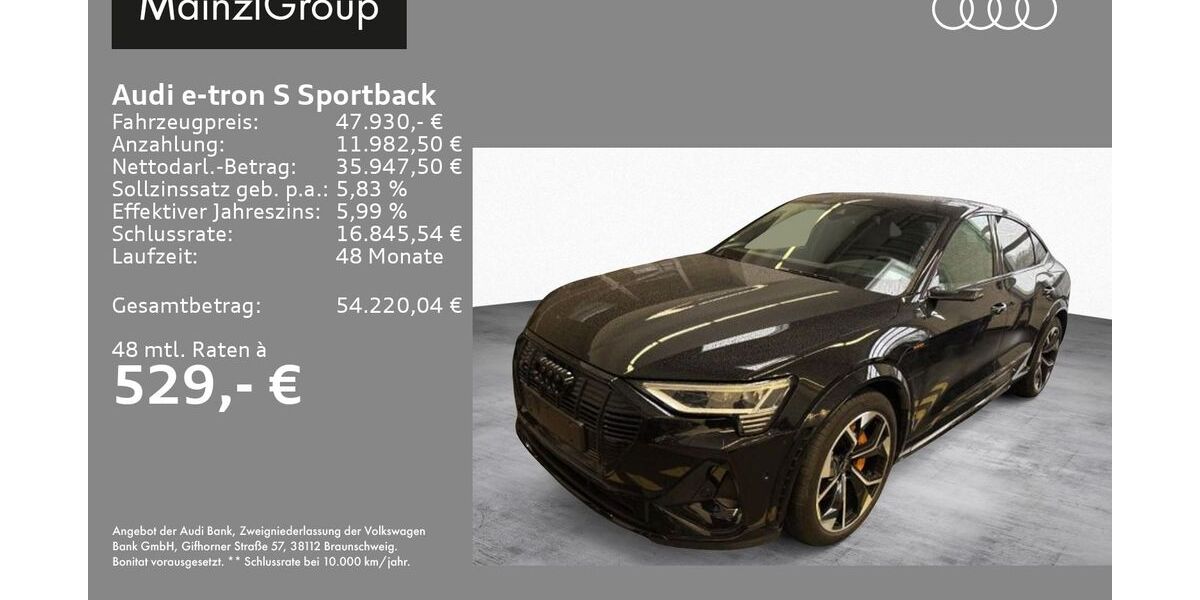 Audi e-tron 23.500 km 47.930 &euro; Feldkirchen/Westerham 83620