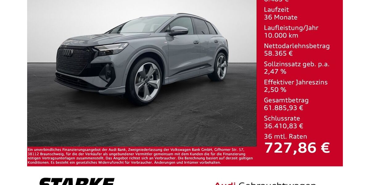 Audi Q4 e-tron 3.000 km 64.850 &euro; Vechta 49377