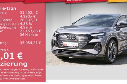 Audi Q4 e-tron 31.091 km 29.999 € Weinheim 69469