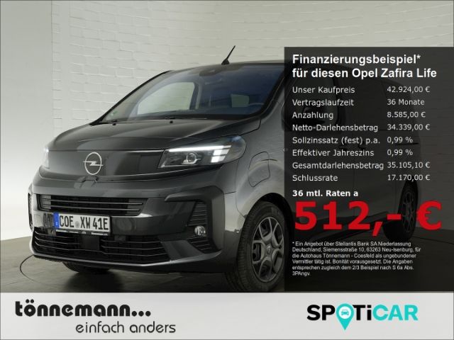 Opel Zafira Life 9.240 km 42.924 &euro; Coesfeld 48653