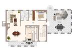 Maisonettenwohnung Kirchardt - 6 Zimmer, 170 m&sup2;, 1.300&euro; | Angebot:26664676