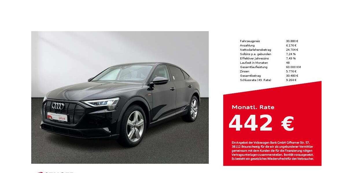 Audi e-tron 31.350 km 30.880 &euro; Lingen 49809