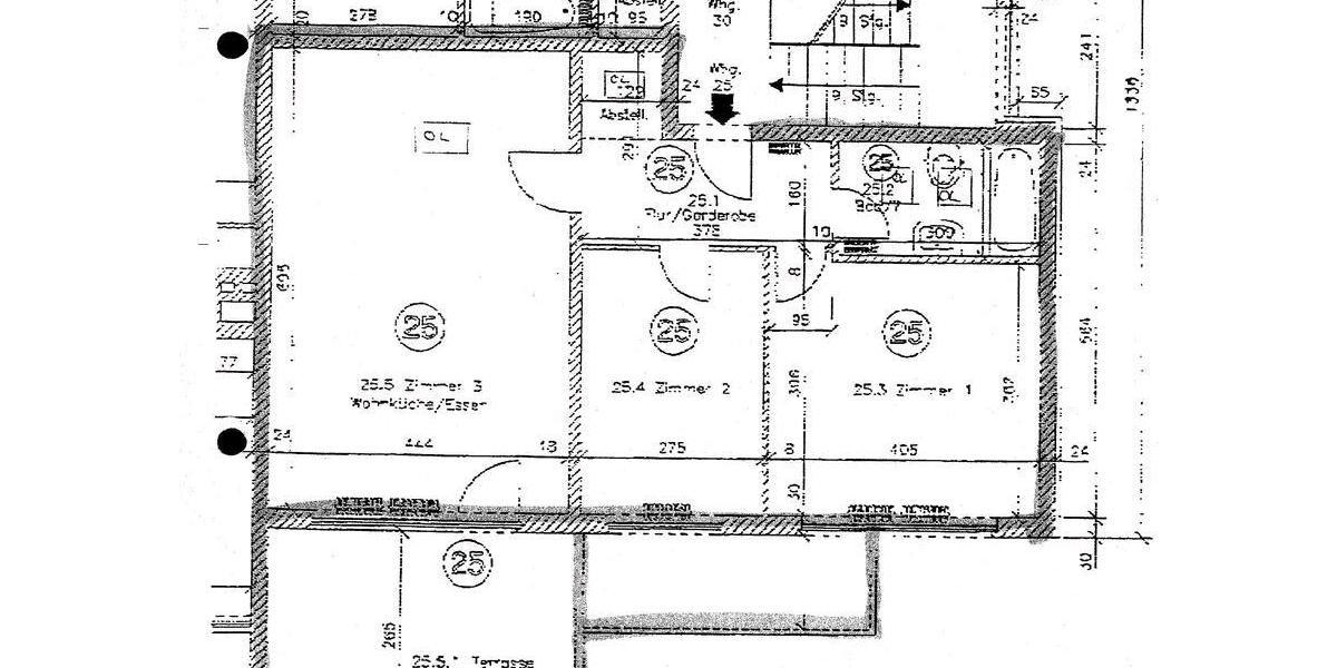 Dachgeschoßwohnung Berlin Spandau - 3 Zimmer, 77 m&sup2;, 319.000&euro; | Angebot:26323403
