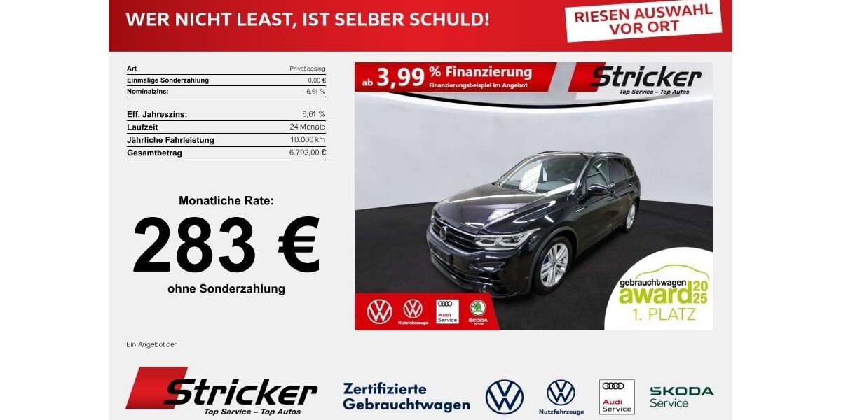 VW Tiguan 26.030 km 40.949 &euro; Detmold 32760