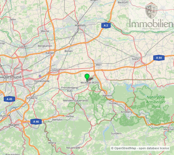 Etagenwohnung Wickede (Ruhr) Wickede - 3 Zimmer, 93 m&sup2;, 159.500&euro; | Angebot:25471856