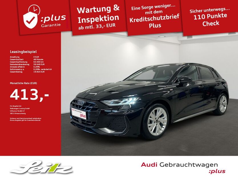 Audi A3 15.035 km 37.390 € Kempten 87435