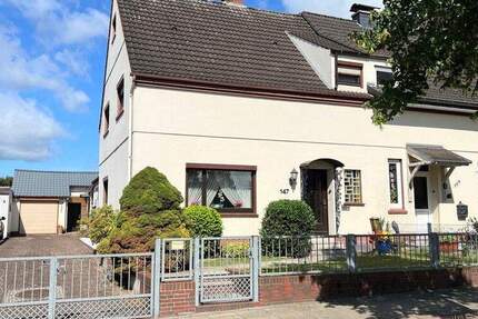PURNHAGEN-IMMOBILIEN - Doppelhaushälfte mit Garage in guter Lage von Bremen-BlumenthalBockhorn! 4 zimmer