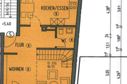 Wohnung Adelsheim - 2 Zimmer, 80 m&sup2;, 692&euro; | Angebot:25544592