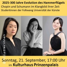 Studentinnen der Folkwang Universität - 300 Jahre Evolution des Hammerflügels