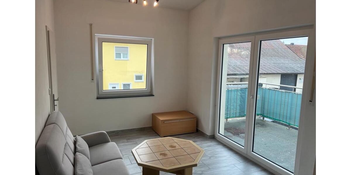 Mietwohnung am Bahnhof Schwabach 2 zimmer