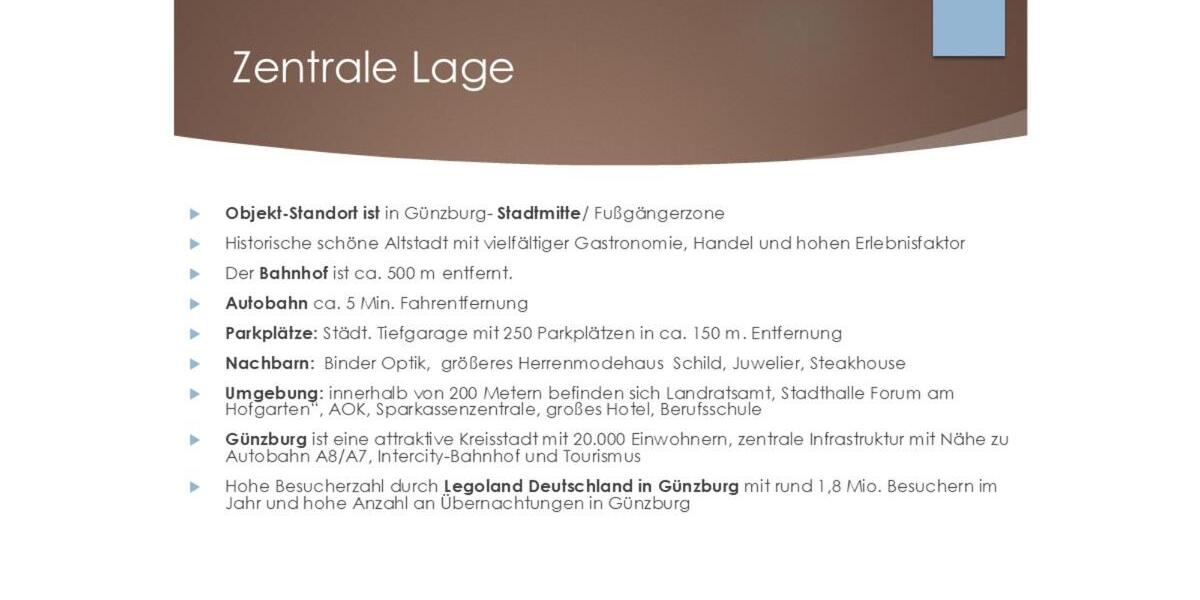 Dachgeschoßwohnung Günzburg - 3 Zimmer, 115 m&sup2;, 1.150&euro; | Angebot:25570696