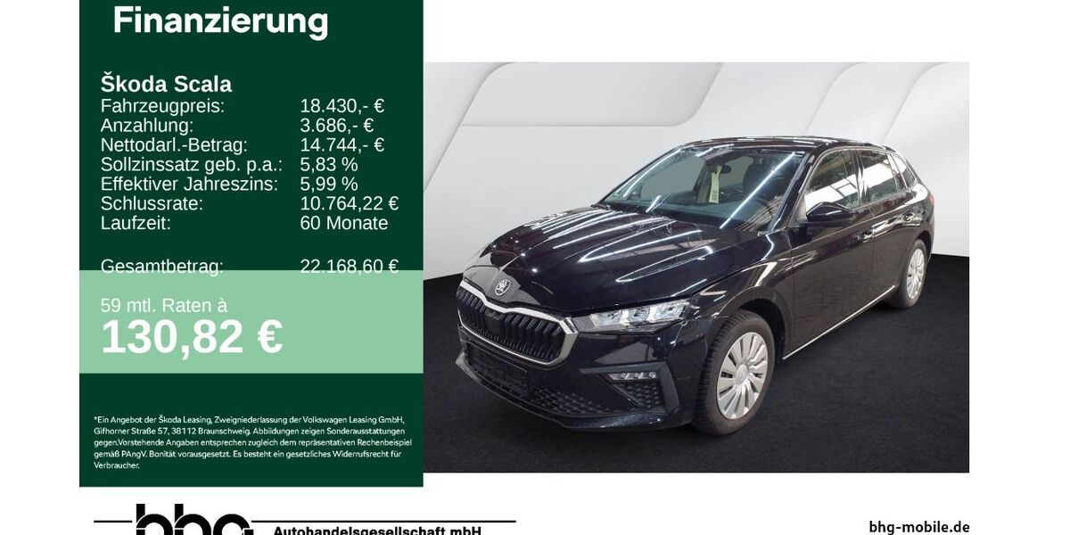 Skoda Scala 20.201 km 18.430 &euro; Freudenstadt 72250