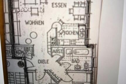 Gepflegte 3,5 Zimmer-Wohnung mit Balkon und Einbauküche in Gründa 3.5 zimmer