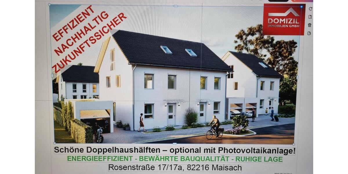 Doppelhaushälfte Maisach - 4 Zimmer, 118 m&sup2;, 2.700&euro; | Angebot:26166444