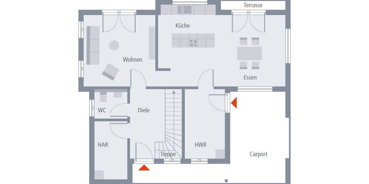 Einfamilienhaus Horbruch - 5 Zimmer, 178 m&sup2;, 523.600&euro; | Angebot:26433724