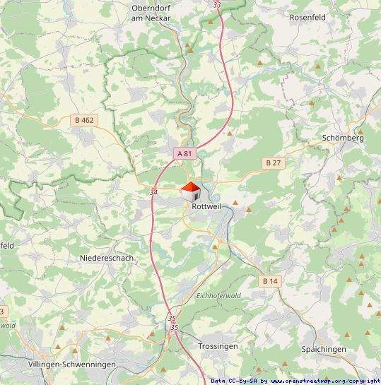Etagenwohnung Rottweil - 3 Zimmer, 92 m&sup2;, 249.000&euro; | Angebot:25776022