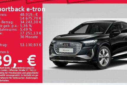 Audi Q4 e-tron 4.388 km 48.919 &euro; Eching 85386