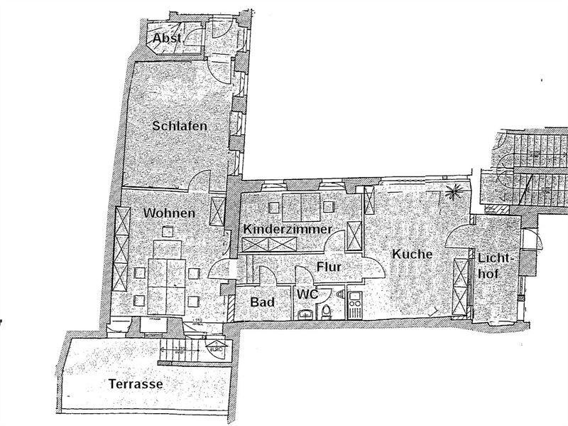 Etagenwohnung Meißen - 3 Zimmer, 110 m&sup2;, 660&euro; | Angebot:26336990