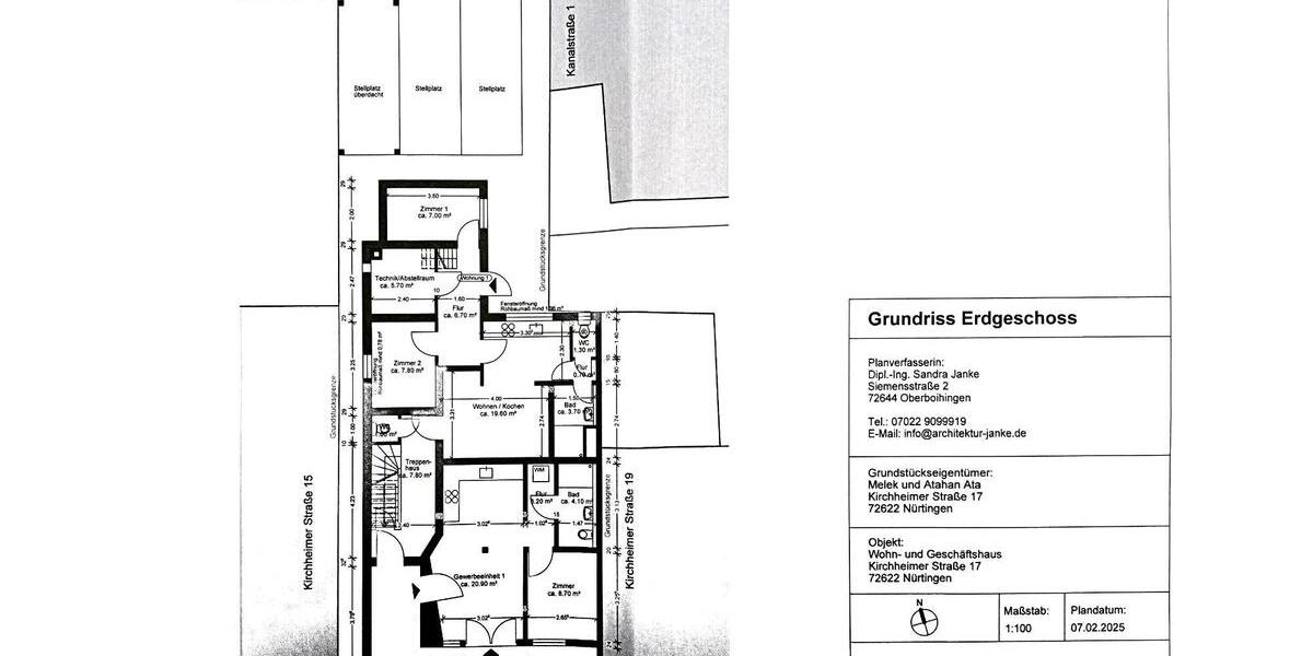 Doppelhaushälfte Nürtingen - 13 Zimmer, 210 m&sup2;, 430.000&euro; | Angebot:27029519
