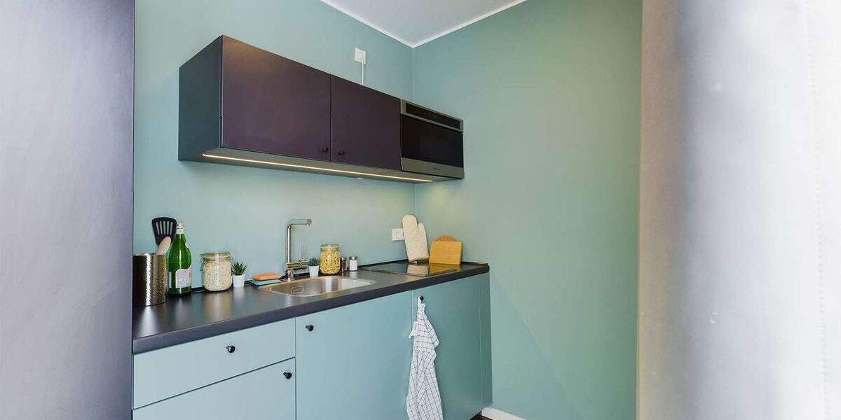 DIE ZIMMEREI | All-inclusive-Miete: Möbliertes Apartment in Mitte ideal für Studierende | Large Bude 1 zimmer