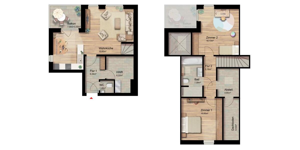 Exklusive Neubau-Wohnung im Herzen von Friedrichsfehn! Bezugsfertig 01.04.2026! 3 zimmer