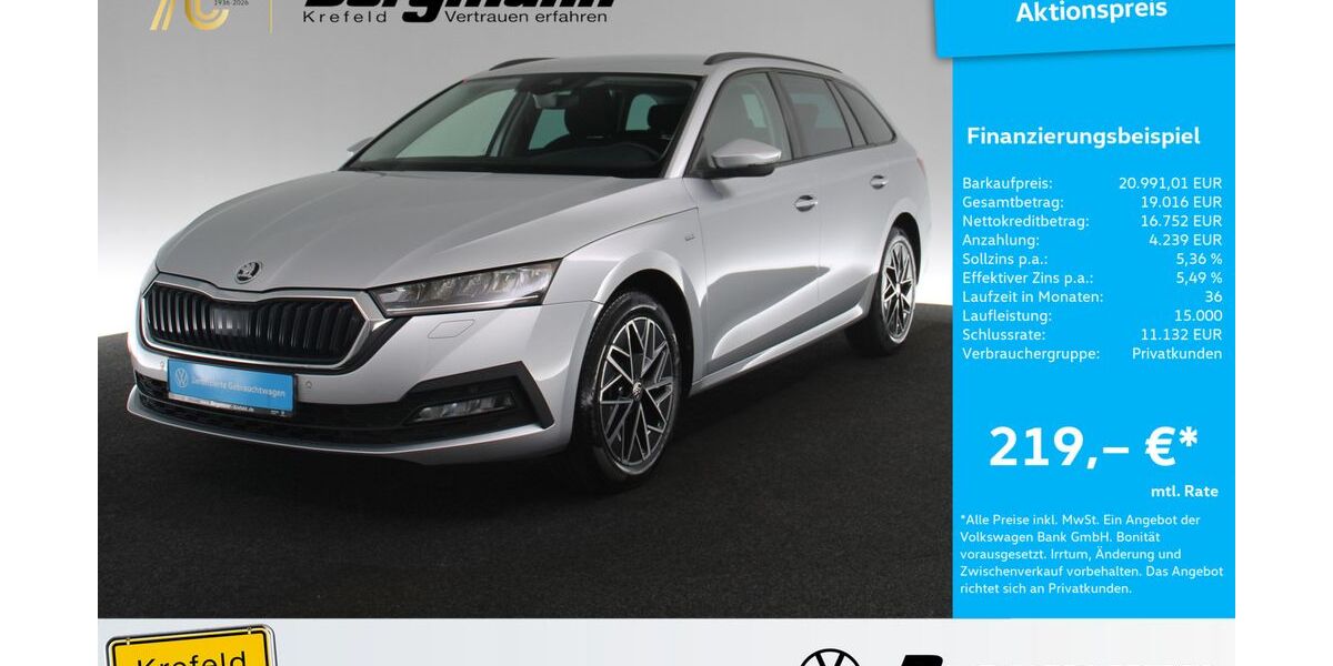 Skoda Octavia 89.073 km 20.991 &euro; Krefeld 47803