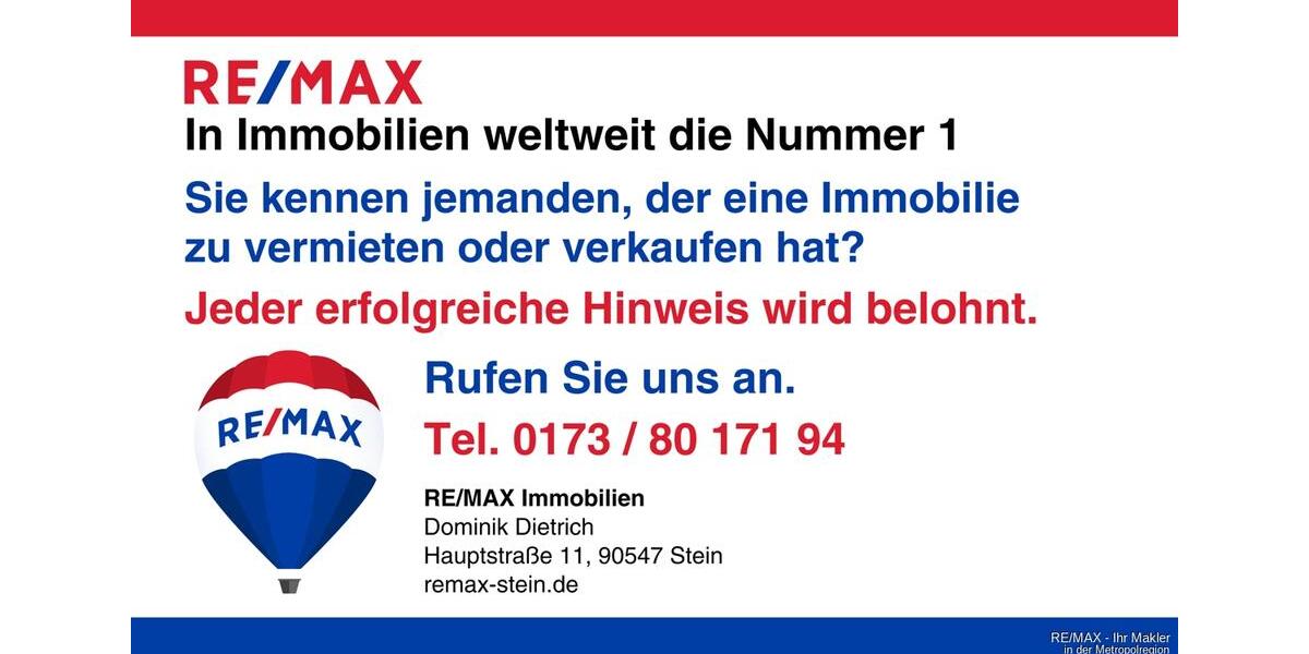 Etagenwohnung Stein - 3 Zimmer, 86 m&sup2;, 1.100&euro; | Angebot:26320116