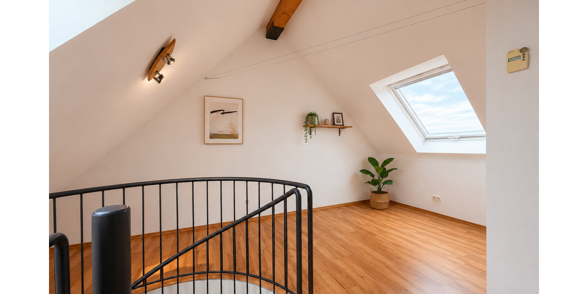 *Schöne DG-Maisonnette-Whg. mit gr. Terrasse und Fernblick* - Maisonettenwohnung Hofheim am Taunus | Angebot:27250189