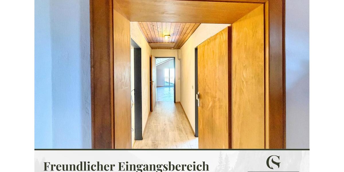Dachgeschoßwohnung Flintsbach am Inn - 2 Zimmer, 61 m&sup2;, 919&euro; | Angebot:26662101