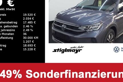 VW Taigo 22.675 km 19.520 &euro; Pfaffenhofen/Ilm 85276