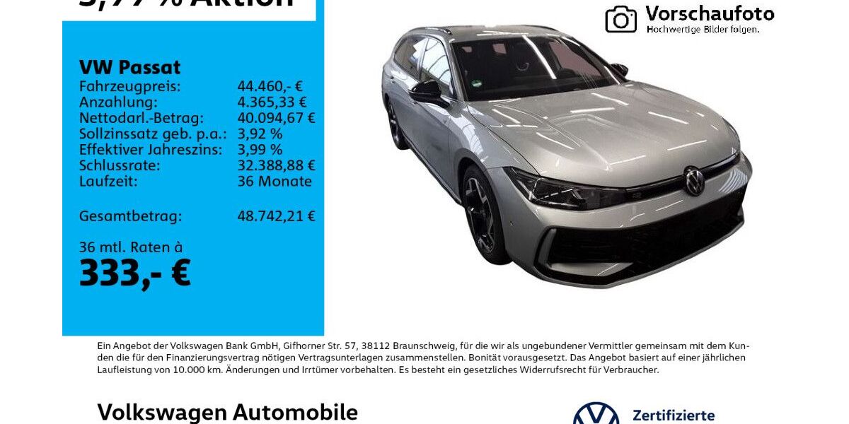 VW Passat 11.911 km 44.460 &euro; Leipzig 04178